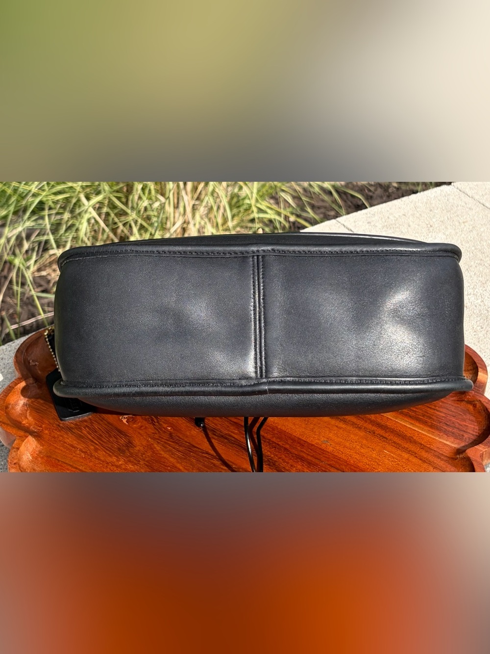 Vintage COACH City Bag Black Leather style 9790 EUC - Picture 10 of 17